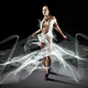 Illustration for article titled These brilliant dresses are made entirely of light